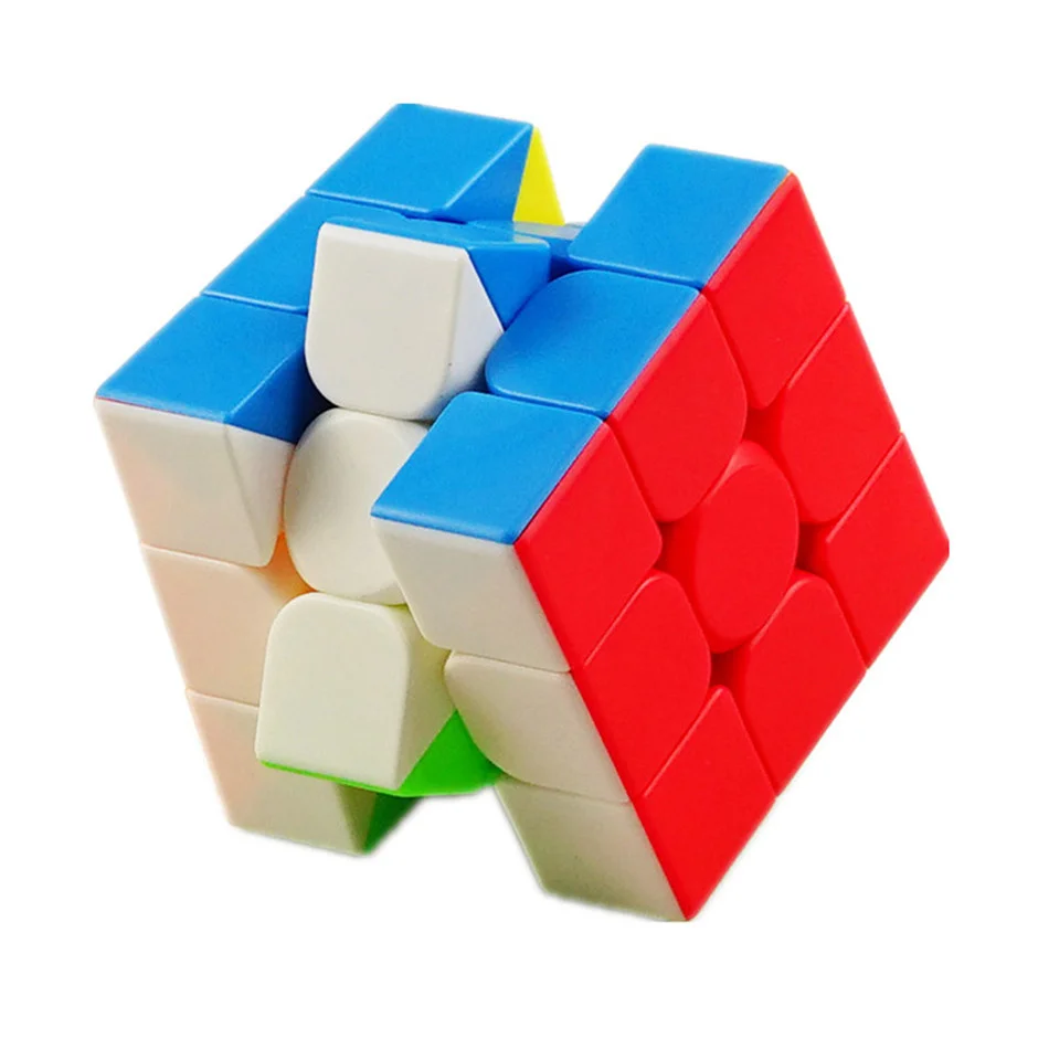 Moyu Cubing школьный скоростной куб Meilong 3/3C 3x3 волшебный без наклеек 3-слойный