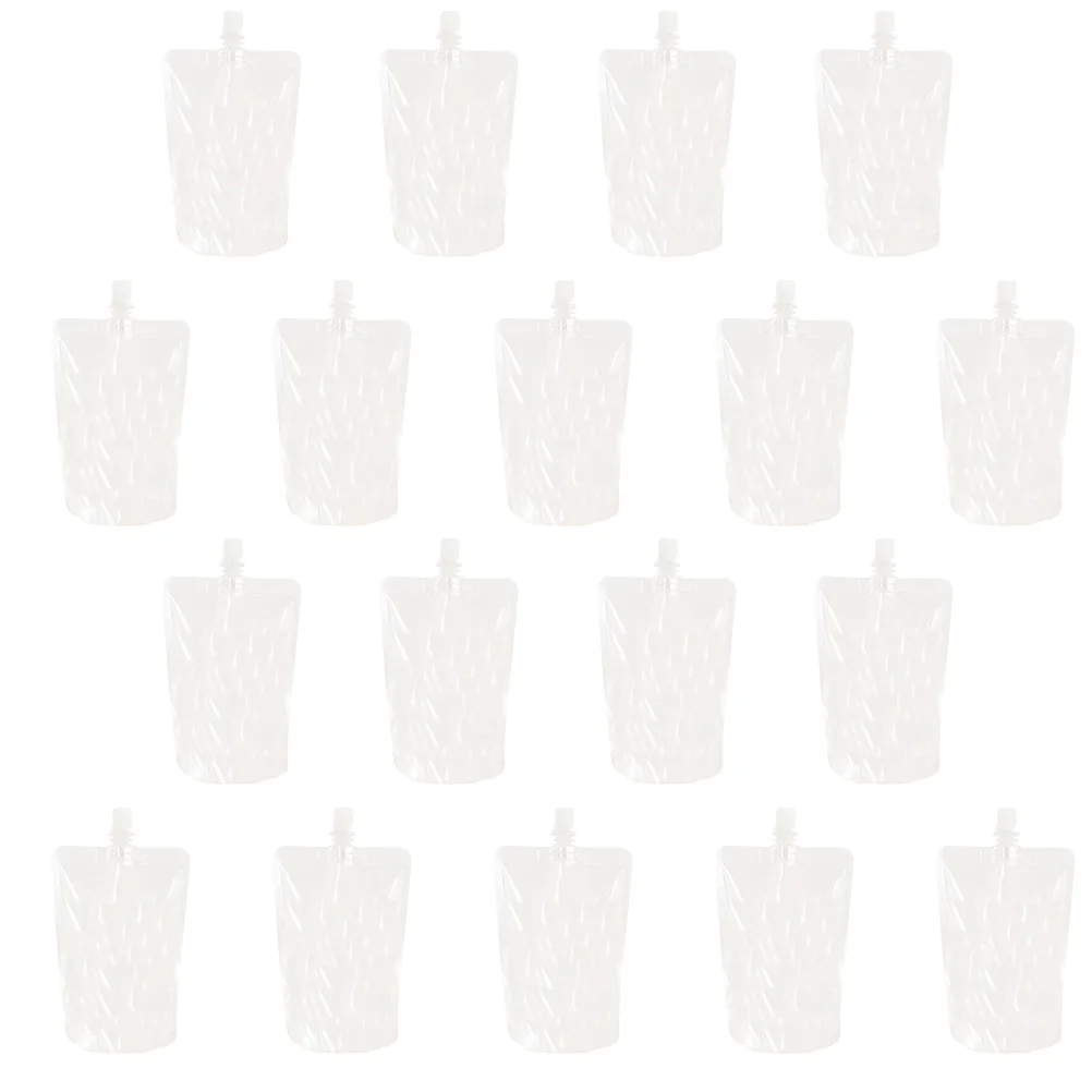 

Drinks Flasks Take Out Beverage Bags Reclosable for Travel Outdoor Christmas Party 200ml