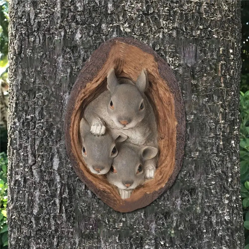 Скульптура Для Сада На Открытом Воздухе-дерево Пачка Художественная Статуя С