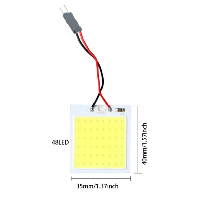 

Комплект Из 4 Шт. T10 SMD 18/24/48 COB LED Ламп Для Салона Автомобиля, 4 Вт, 12 В, Высокая Яркость