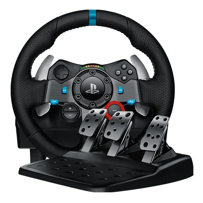Logitech G29 Driving Force Game Steering Wheel Simulates Driiving Pedal Racing With PC / PS4 Feedback Handbrake Gear Lever | Компьютеры и