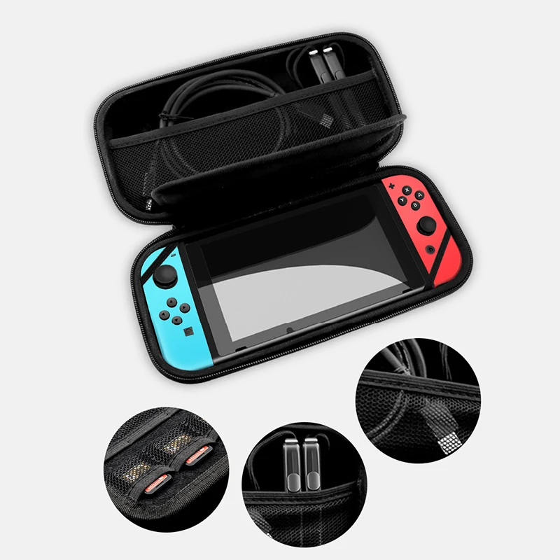 Gaming Case Switch Lite Storage Bag For Nintendo New Machine Mini Game Machine Package Cross-Border Spot Eva Hard Bag Pu Bag