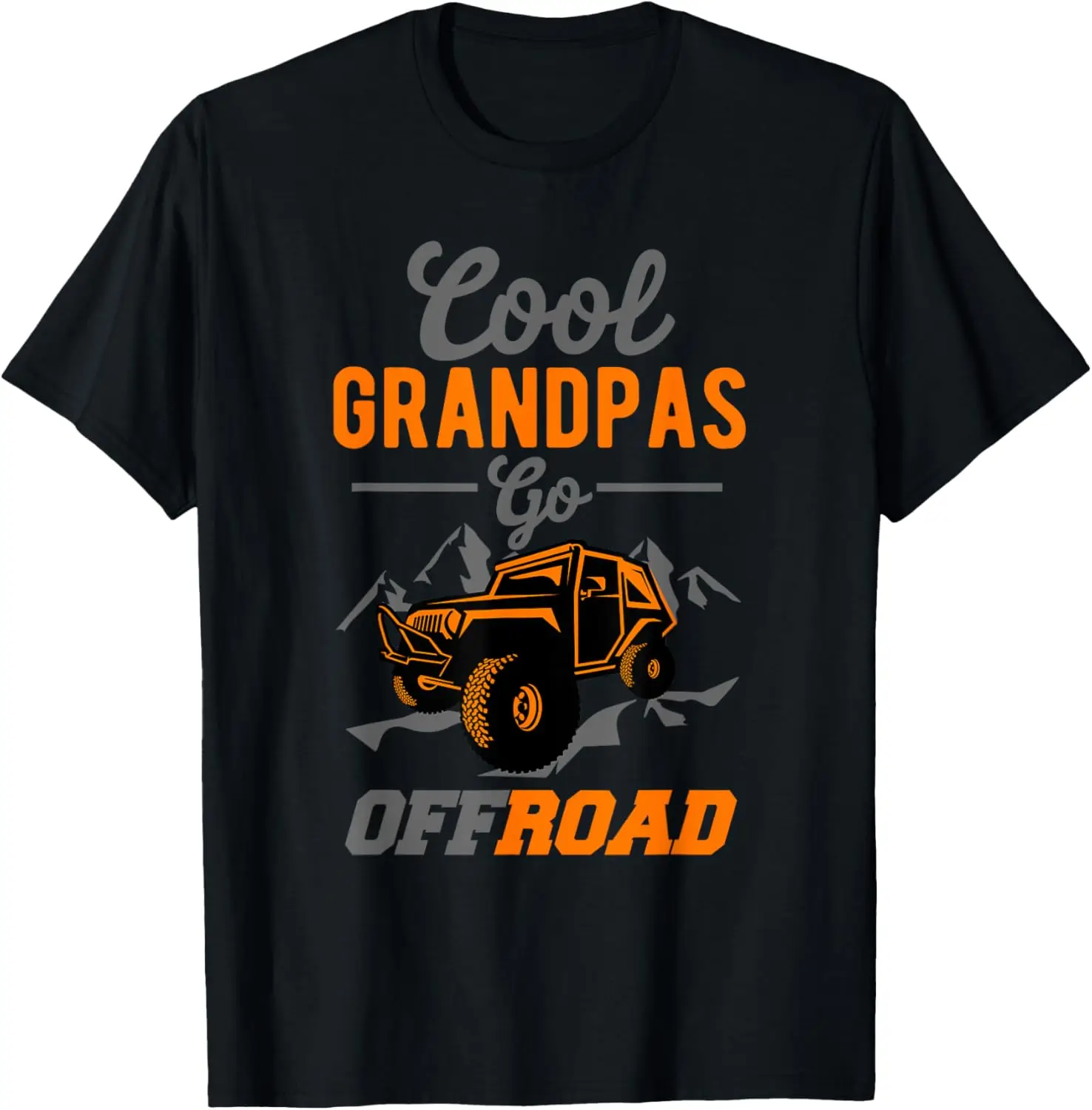 Крутая забавная футболка Grandpas Go Off Road U T V 4-колесная