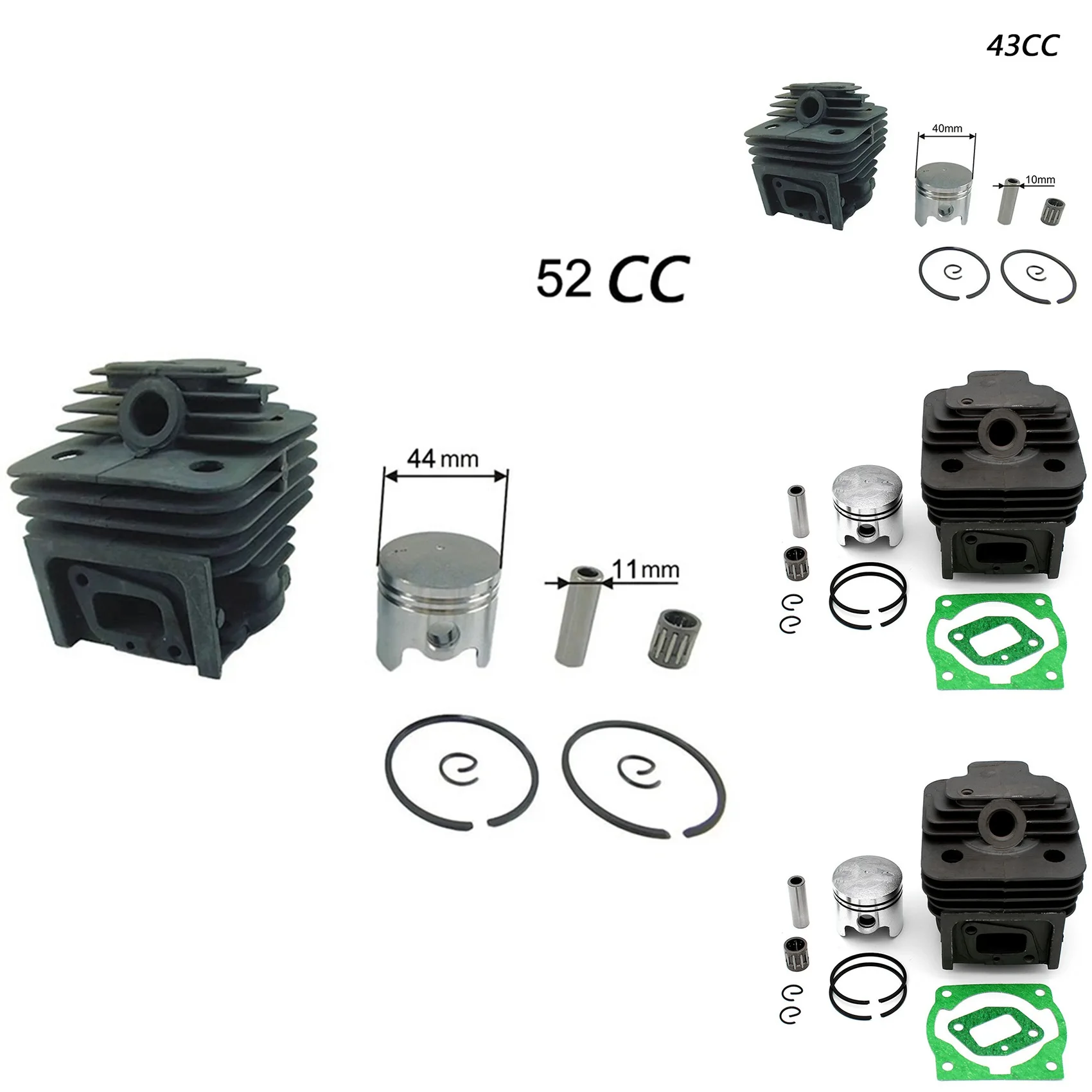 

Используется для сборки цилиндров, используется для садового инструмента, цепной пилы, запчасти для газонокосилок, поршневой цилиндр в сбо...