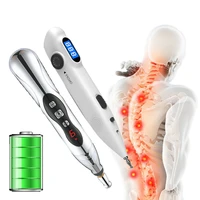 usb rechargeable acupuncture pen electric acupuncture point massage pen massage device body massager muscle stimulator therapy