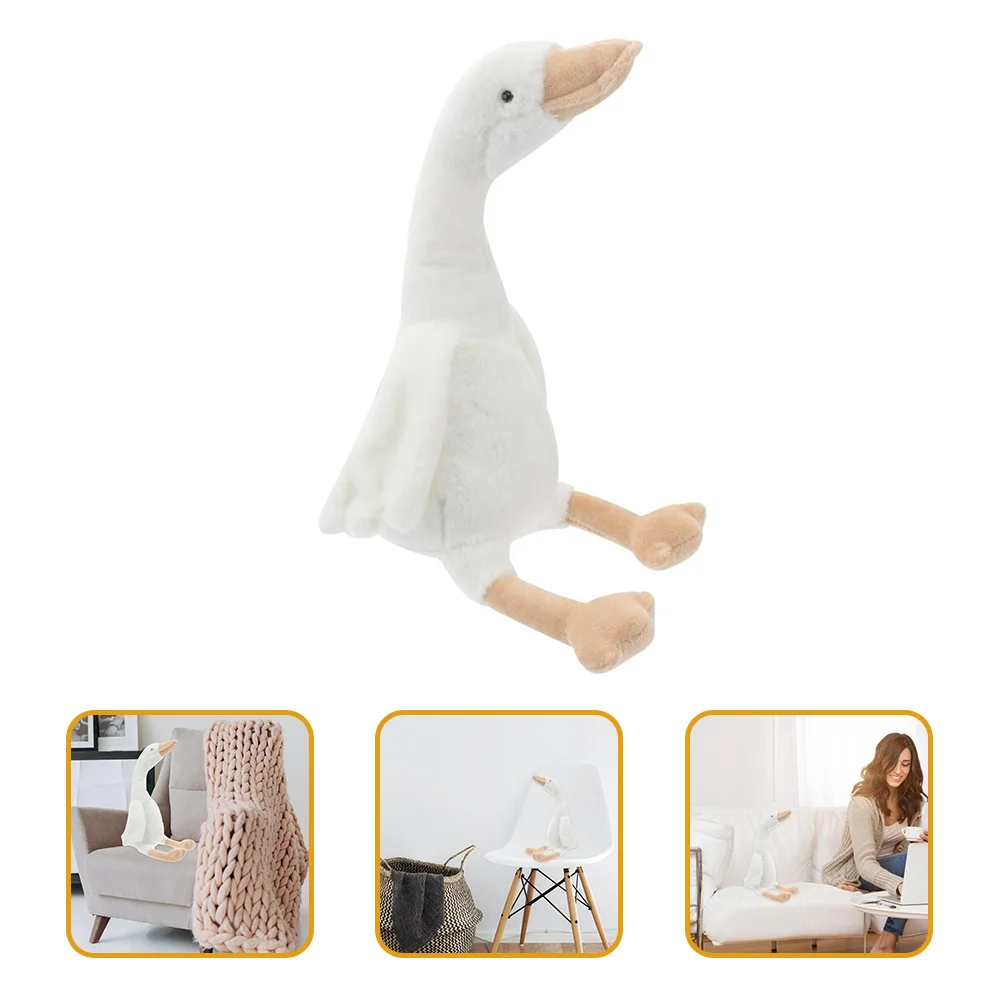 

Pillow Goosetoy Plush Throw Animal Stuffed Huggable Swan Cuddle Cushion Kid Cute Child Birthday Gift Children