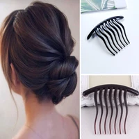 women volume hairpins inserts hair clip ponytail hair comb bun maker comb grips hair comb styling tools ornaments accessories