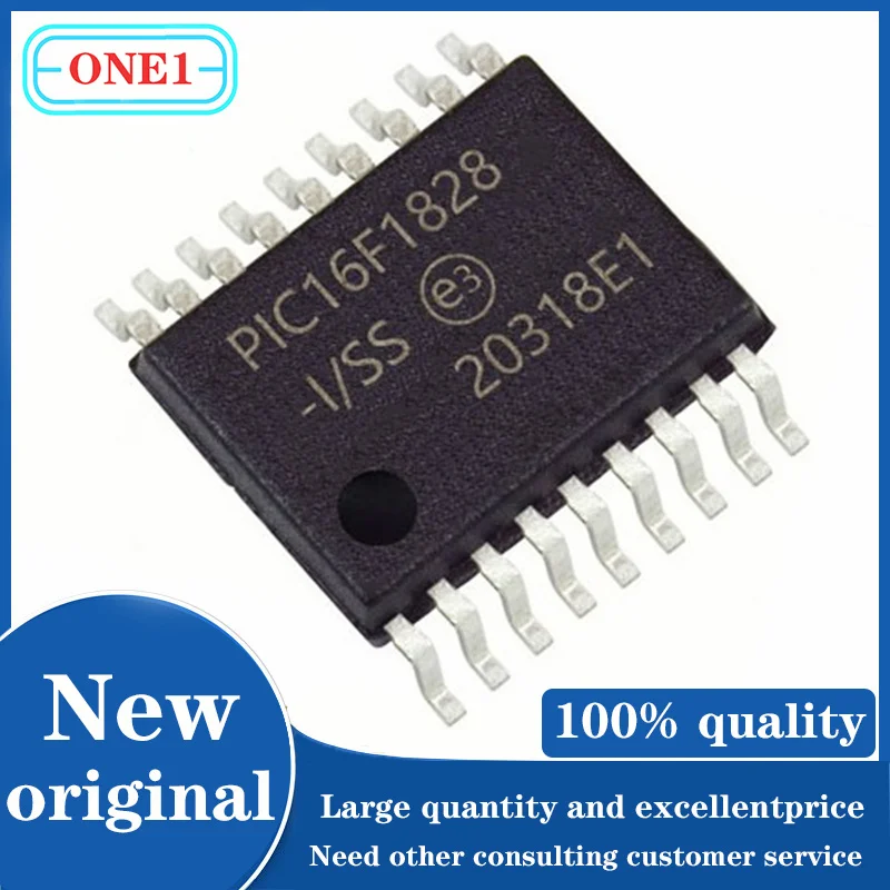 10PCS/lot PIC16F1828-I/SO PIC16F1828  IC MCU 8BIT 7KB FLASH 20SOIC IC Chip New original