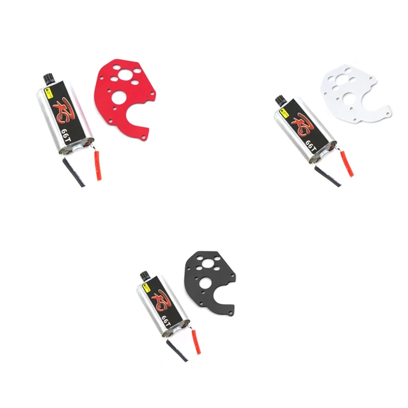 050 матовый двигатель 66T и крепление двигателя для осевого SCX24 Gladiator Bronco C10 JLU Deadbolt 1/24