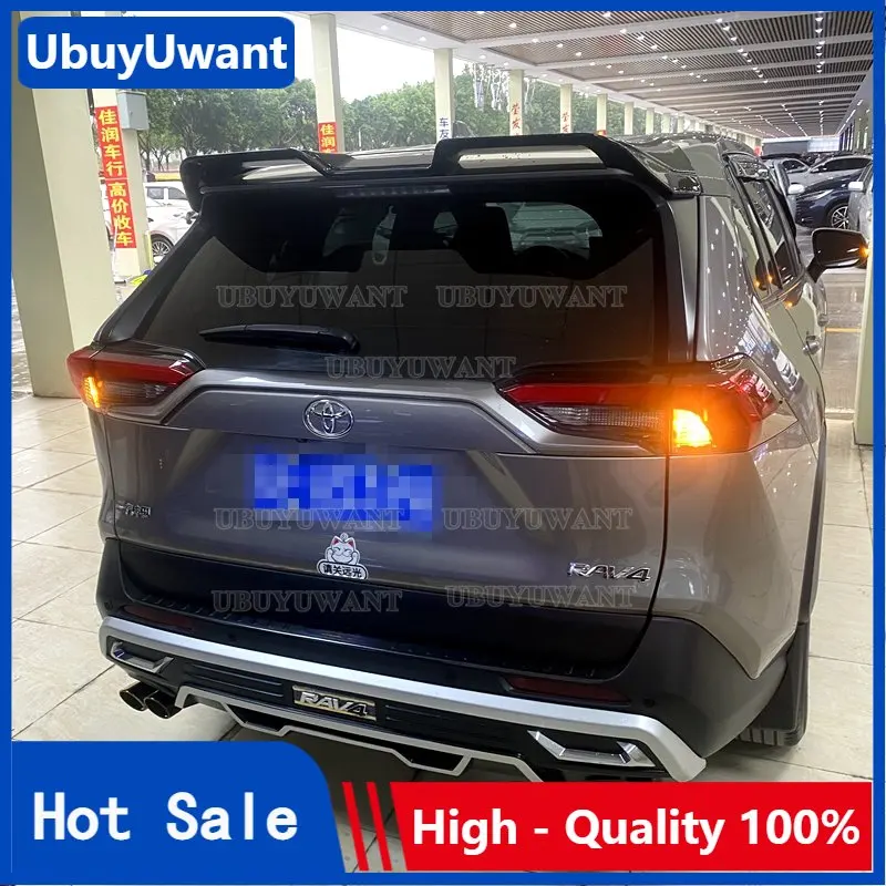 

UBUYUWANT For Toyota Rav 4 2020+ RAV4 Spoiler High Quality ABS Material Rear Wing Big Style Sport Accessories Body Kit