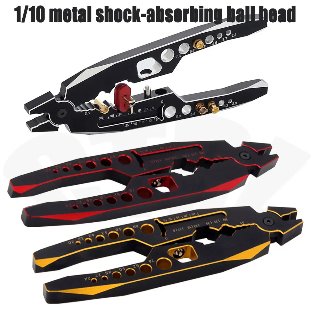 

Metal Pliers Ball Nose Pliers Dismantling Tool for 1/10 RC Car SCX10 TRX4 Upgrade Welding Repair Multi-tool