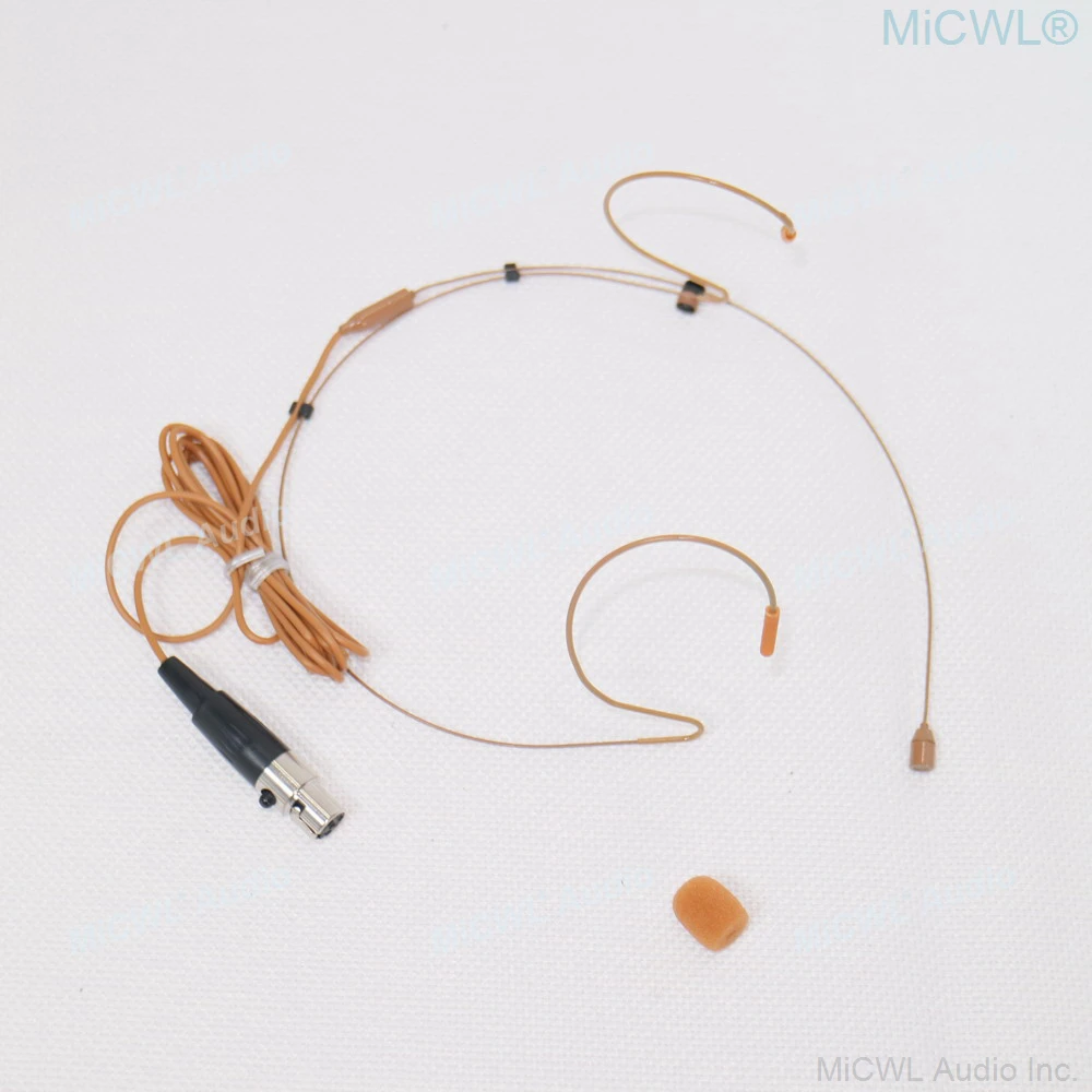 Субминиатюрный головной микрофон Tan DH5 для Shure SLXD ULXD PGXD BLX GLXD SLX ULX BeltPack