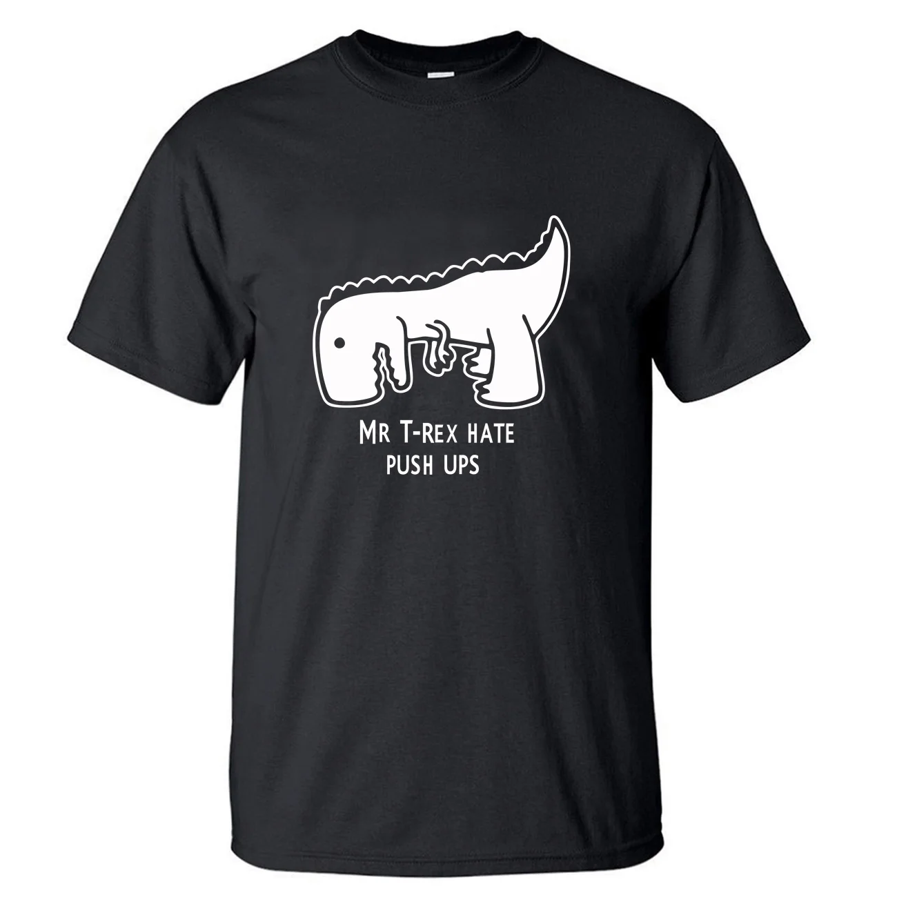 

Футболка Mr T rex Hate с эффектом пуш-ап, женская футболка с динозавром, летняя хлопковая черная белая аниме футболка с коротким рукавом