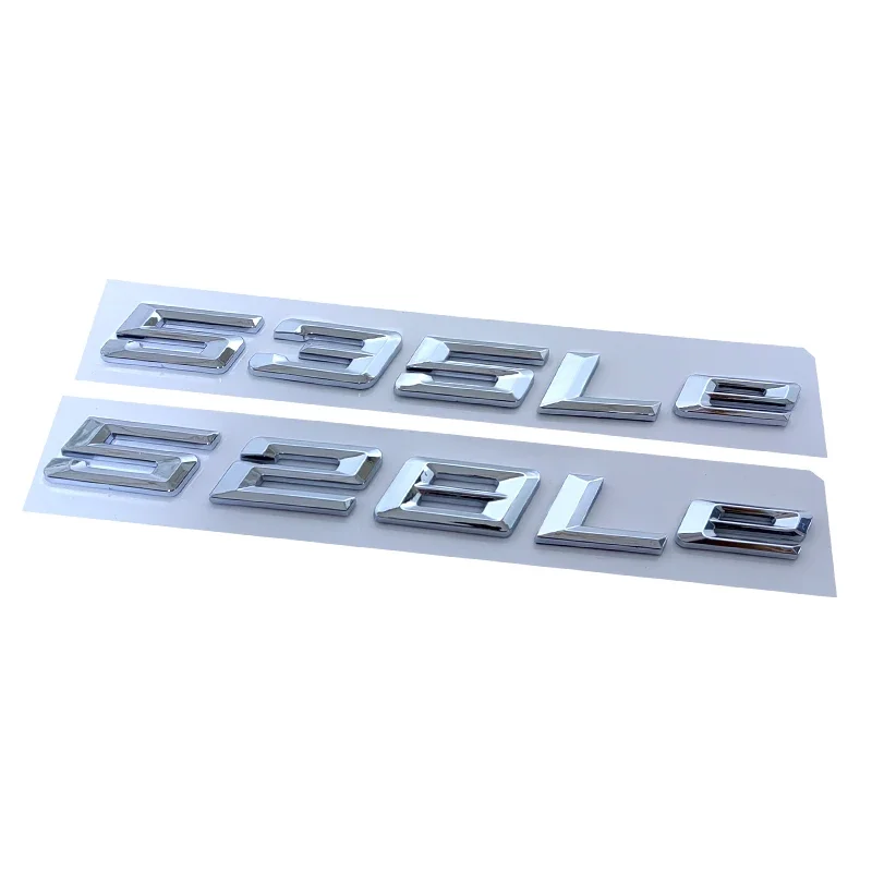 ABS автомобильный значок с буквенным принтом наклейка на задний багажник эмблема