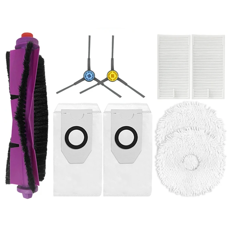 Для Midea V12 Запчасти для робота-пылесоса Основная боковая щетка Ткань швабры