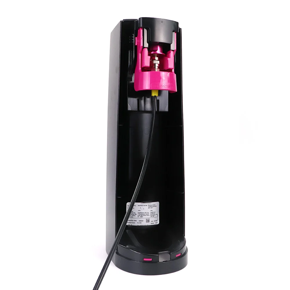 Новое быстрое подключение CQC SodaStream Terra DUO к внешнему адаптеру Co2 с быстроразъемным