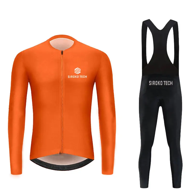 

Cycling Wear Long Sleeve Spring Autumn Outdoor Mountain Bike Clothes ForSiroko Men's Road Bike Clothes Maillot Ciclismo Hombre