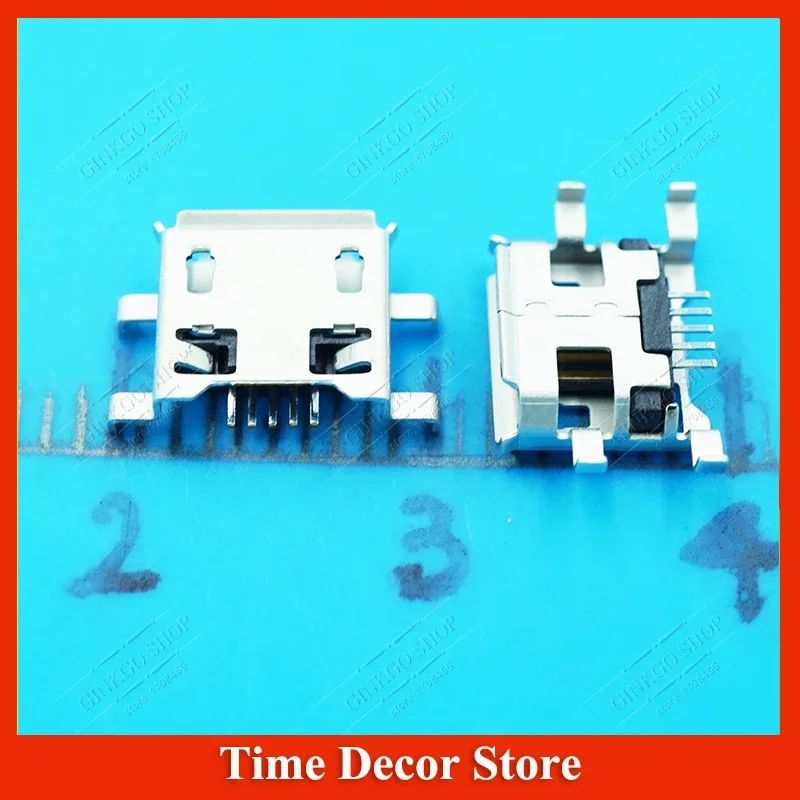 100 шт./лот Micro 5P USB-разъем для ремонта мобильного телефона планшетного ПК MP3 MP4