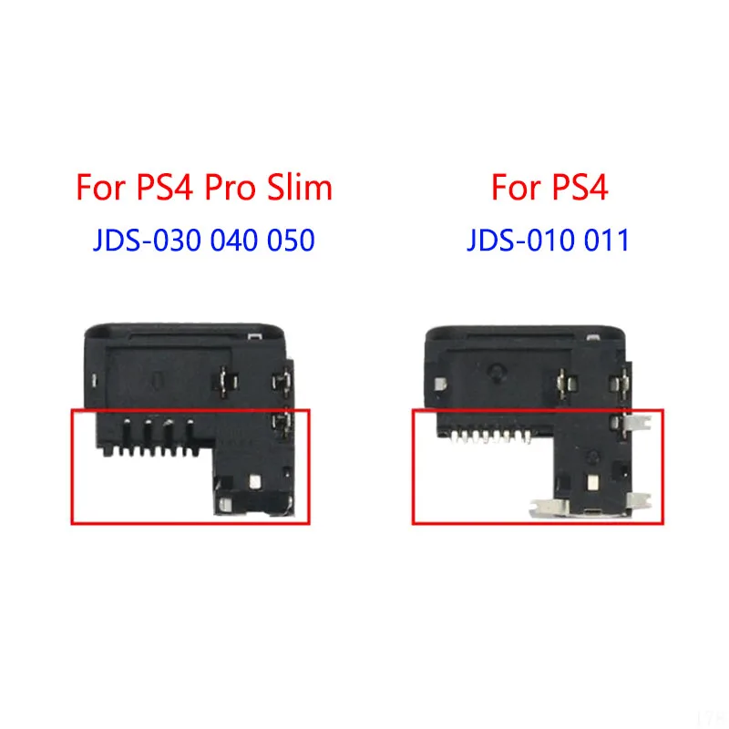 Фото 1 шт./лот для PS4 Pro Slim JDS-030 040 050 010 011 PS5, разъем для подключения гарнитуры, разъем для наушников, разъем для наушников, разъем для наушников №4
