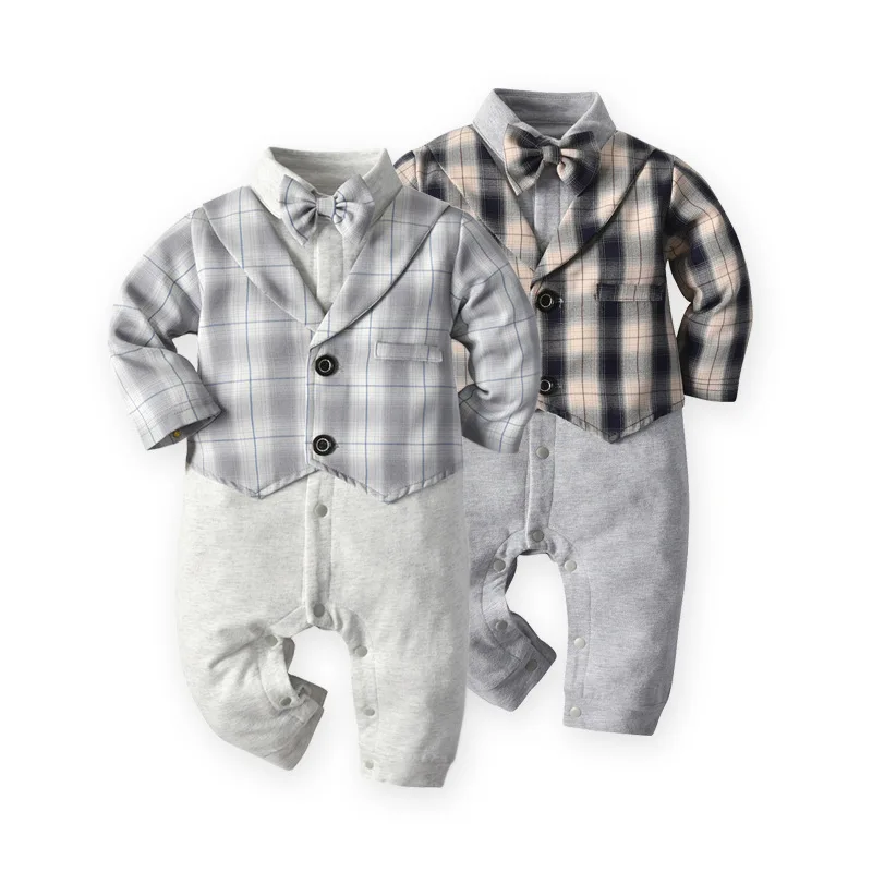 Spring Autumn New Boys Clothings Baby's Rompers Baby Boy Outfit One-Pieces Bodysuits