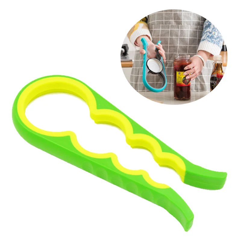 

Lid Jar Opener 4 In 1 Handy Screw Cap Jar Openers Gadgets
