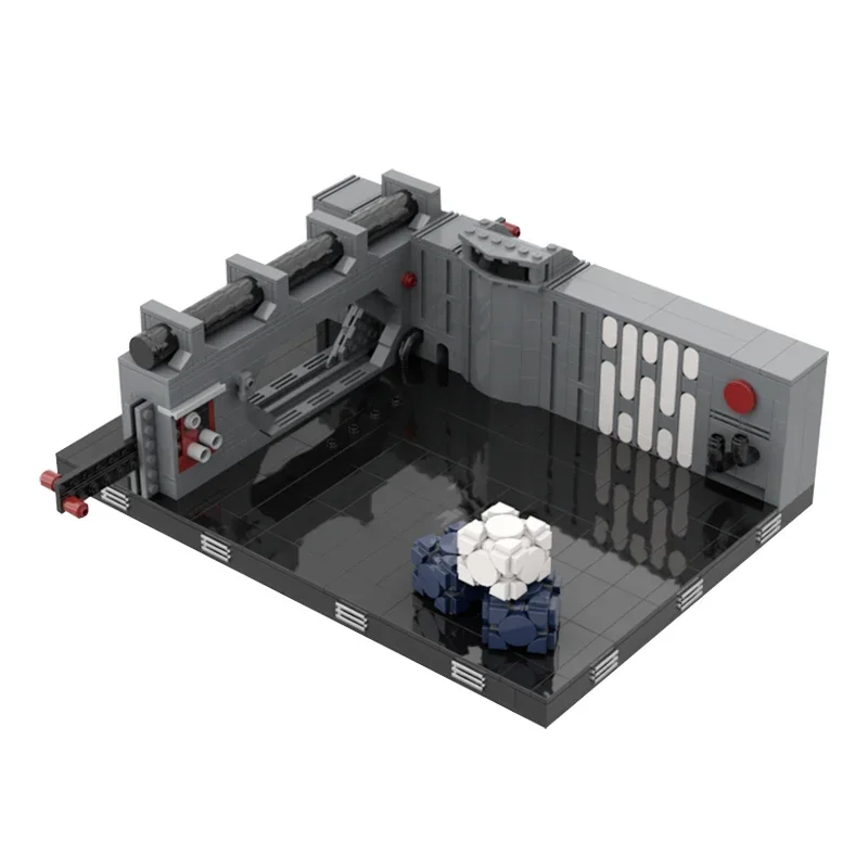 Конструктор звёздный фильм Moc конструктор ампир отчаяние Дуэль модель Dioram