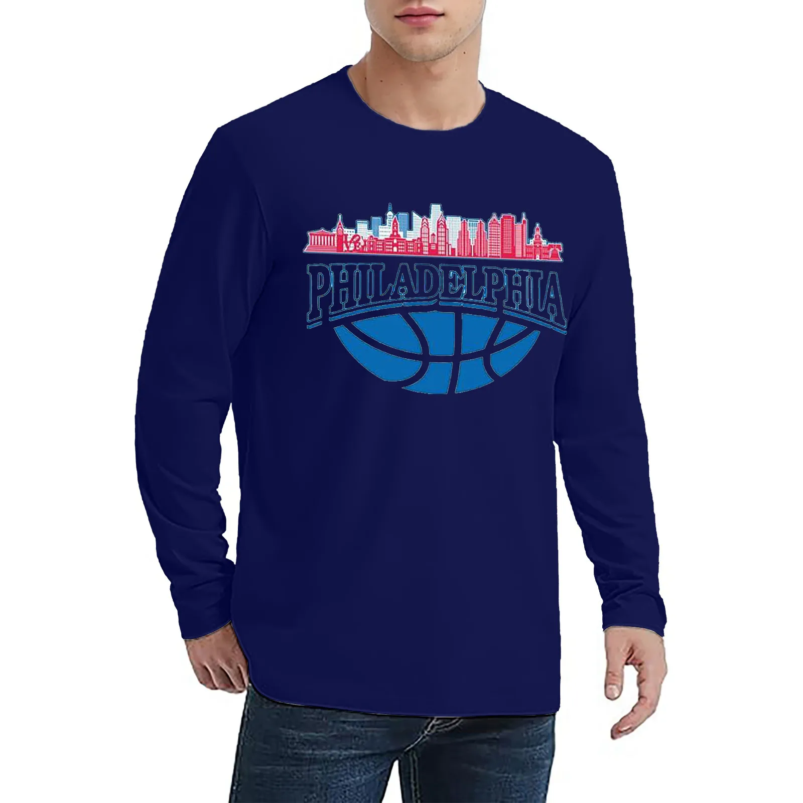 

Мужская однотонная спортивная футболка с картой города, стиль баскетбола, спортивный пуловер, красивый топ в стиле хип-хоп