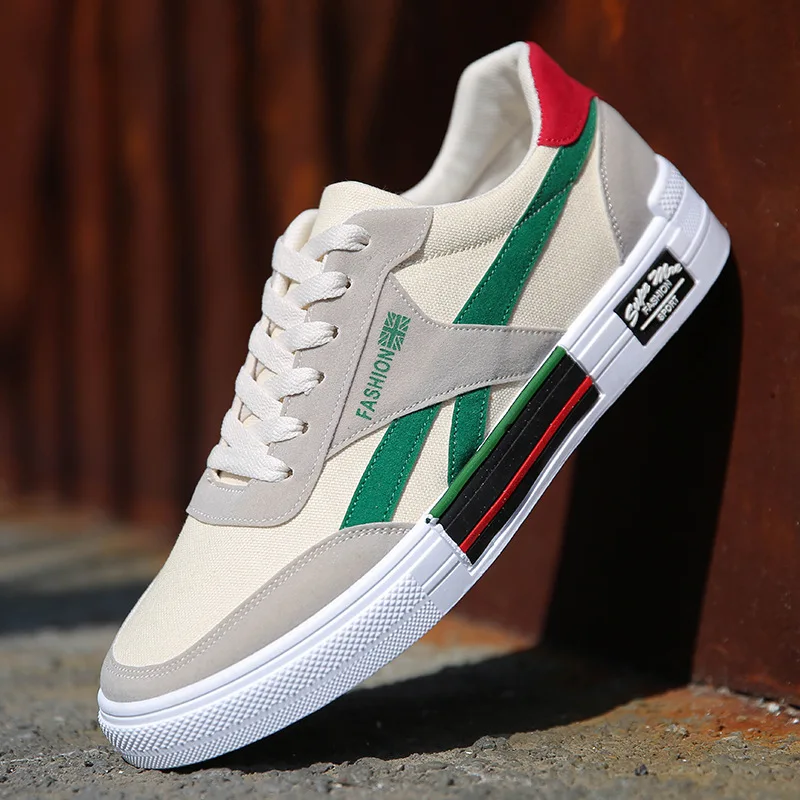 

Men's Sneakers Breathable Canvas Male Casual Shoes Fashion Men Vulcanized Shoes Lightweight Mens Shoes Trend Tenis Para Hombre