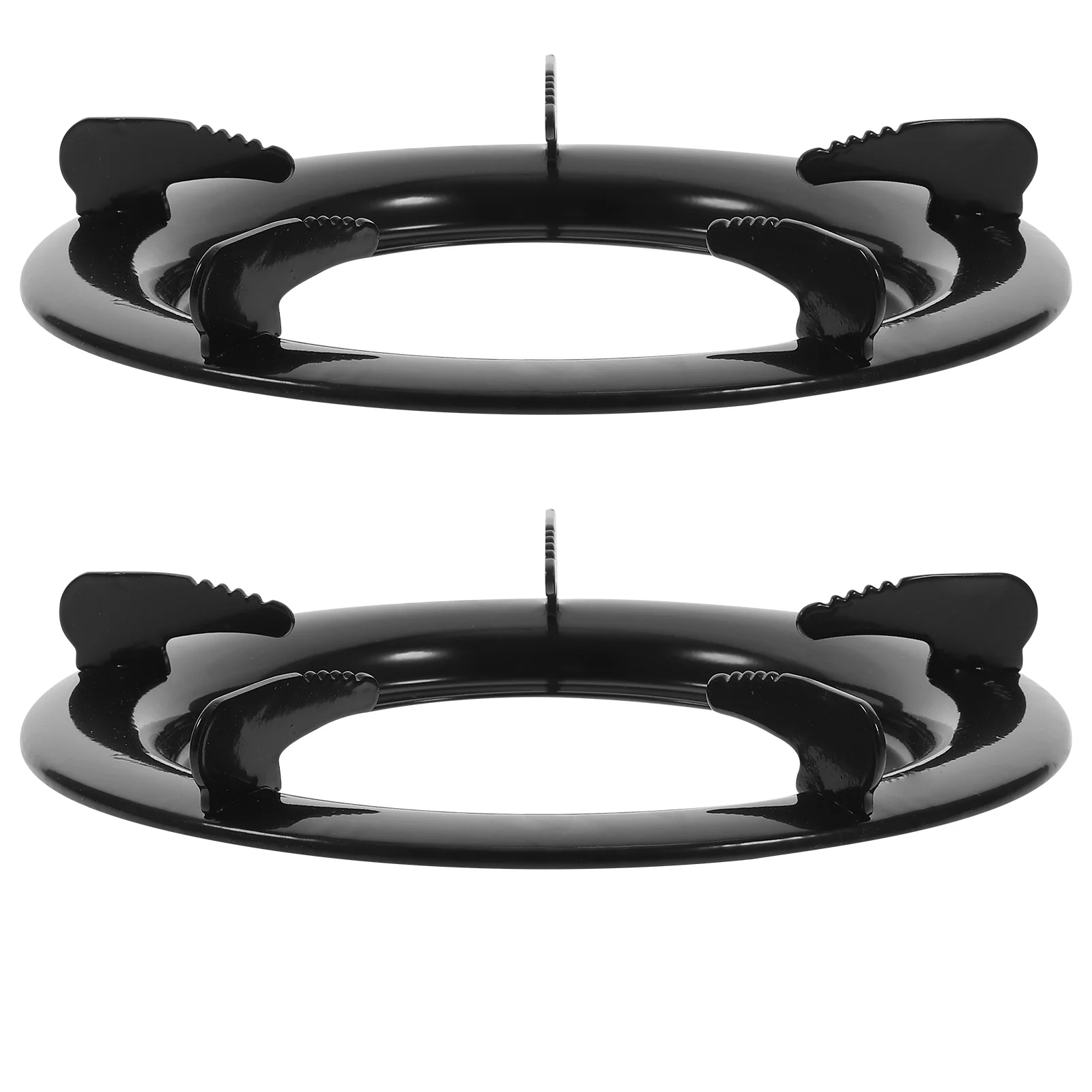 

2 Pcs Gas Stove Rings Pan Set Gas Stove Racks Square Stand Gas Stove Bracket Wok Silicone Pot Holders