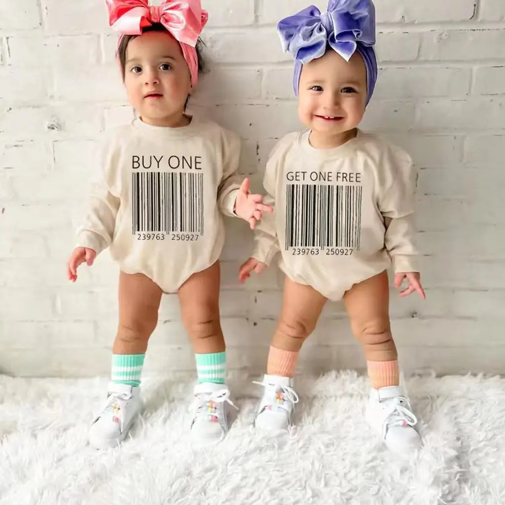 Свитшот для маленьких мальчиков и девочек 0-18 мес. комбинезоны двойная одежда с