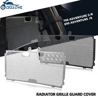 motorcycle accessories aluminium radiator grille guared cover for 790 adventure 790 adv s r 890 adv 890 adventure r 2020 2021