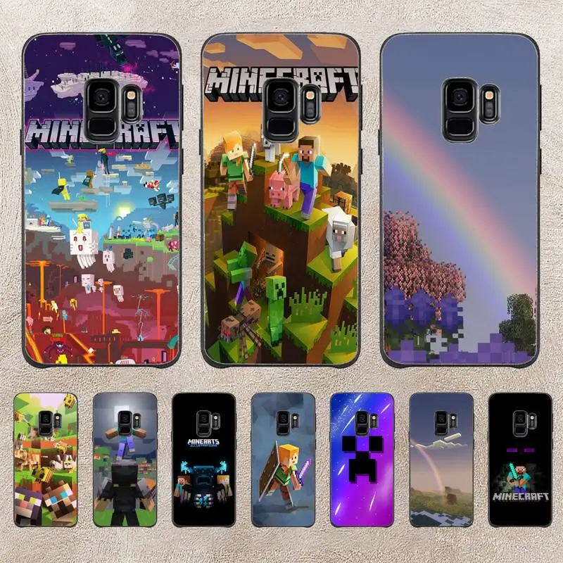 

Game Mine C-Crafts Phone Case For Samsung Galaxy A51 A50 A71 A21s A71 A41 A70 A30 A22 A02s A53 A72 A73 5G Cover
