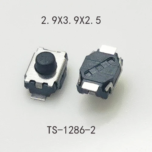 

50 шт. Φ 3x4 мм H = 2/2.5m 2Pin 260GF микро-кнопочный переключатель, не фиксированная Нижняя кнопка питания, кнопка такта