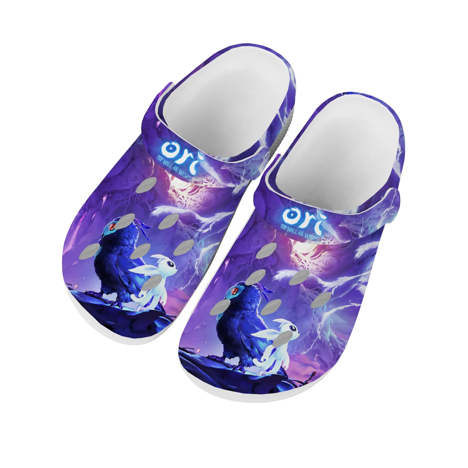 

Cartoon Game Ori and The Will of The Wisps Home Clogs Mens Womens Custom Built Water Shoes Garden Beach Hole Slippers Sandals