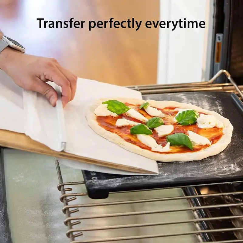 

Portable Pizza Peel Sliding Durable Pizza Shovel With Handle Pizza Paddle For Home Hotel Restaurant Ovens Kitchen Accessories