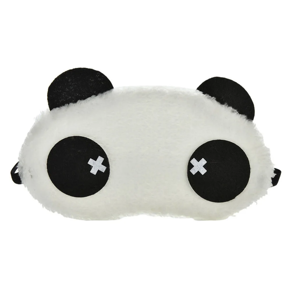 

Panda Sleep Mask Cute Panda Eye Masks Eyeshade Shading Kids Noon Sleeping Cotton Goggles Cover Health Care Bedroom Home Textile