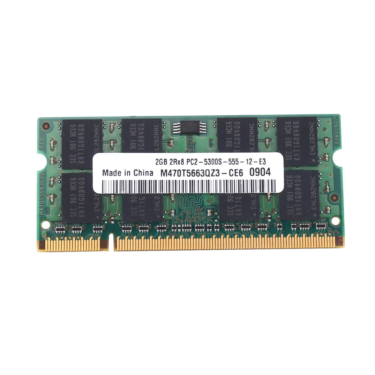 Оперативная память DDR2 2 Гб оперативная для ноутбука PC2 5300 SODIMM RAM 667 МГц 200Pin