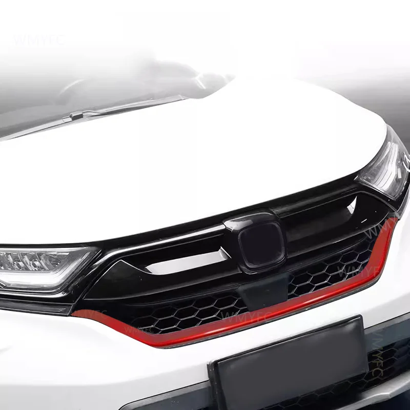Для Honda CRV CR-V 2021 2022 ABS передняя крышка капота средняя решетка гриль Декоративная
