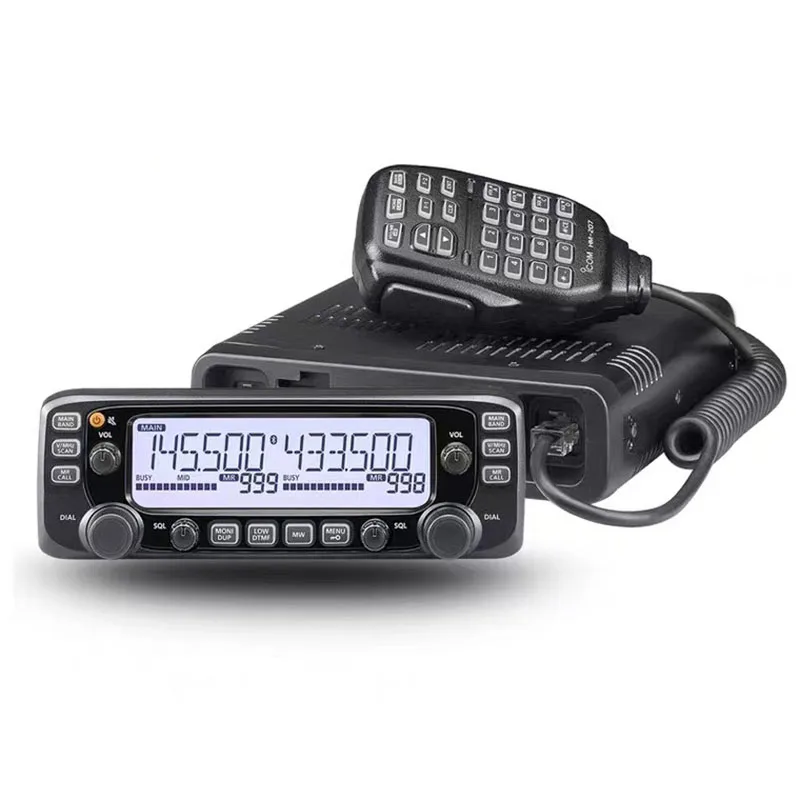 ICOM IC-2730A Car Mobile Radio Dual Band VHF UHF 1052 Channel 50W FM Transceiver Car Mobile Radio Station Repeater Scrambler