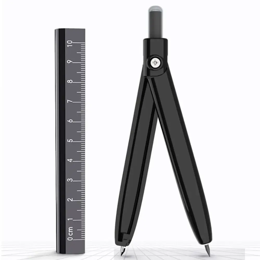 

School Supplies Stationery Students 2B Compass Pencil Geometric Drawing Ruler Math Geometry Tools Drawing Compasses Ruler