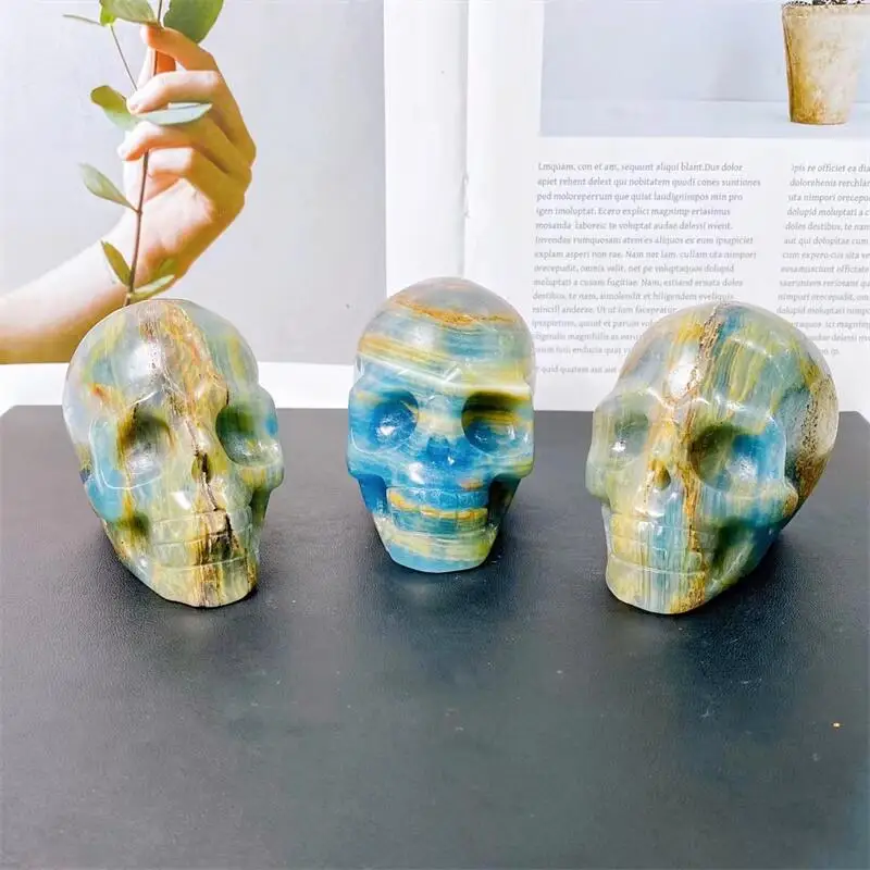 1 шт. натуральный синий оникс 7 5 см