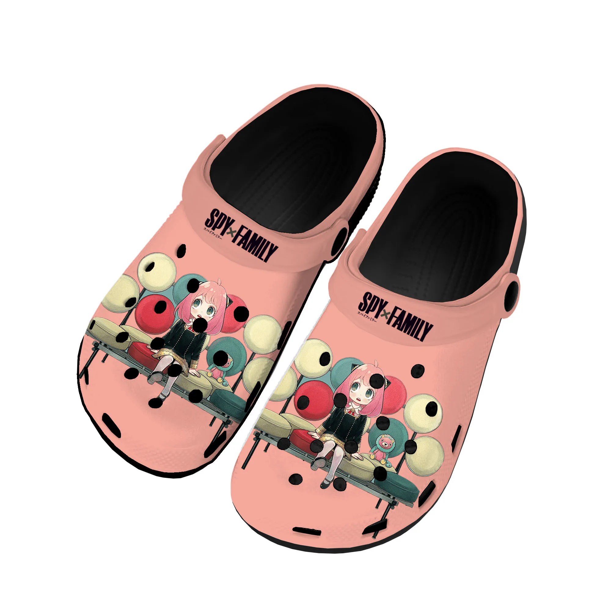 

Шпионская семейная обувь для дома, унисекс, дышащие шлепанцы с отверстиями для подростков