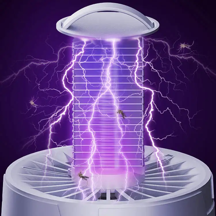 Фото Новая портативная мини-USB лампа-ловушка для комаров с LED-источником света, корпус из ABS-пластика, для использования в помещении и на улице №1