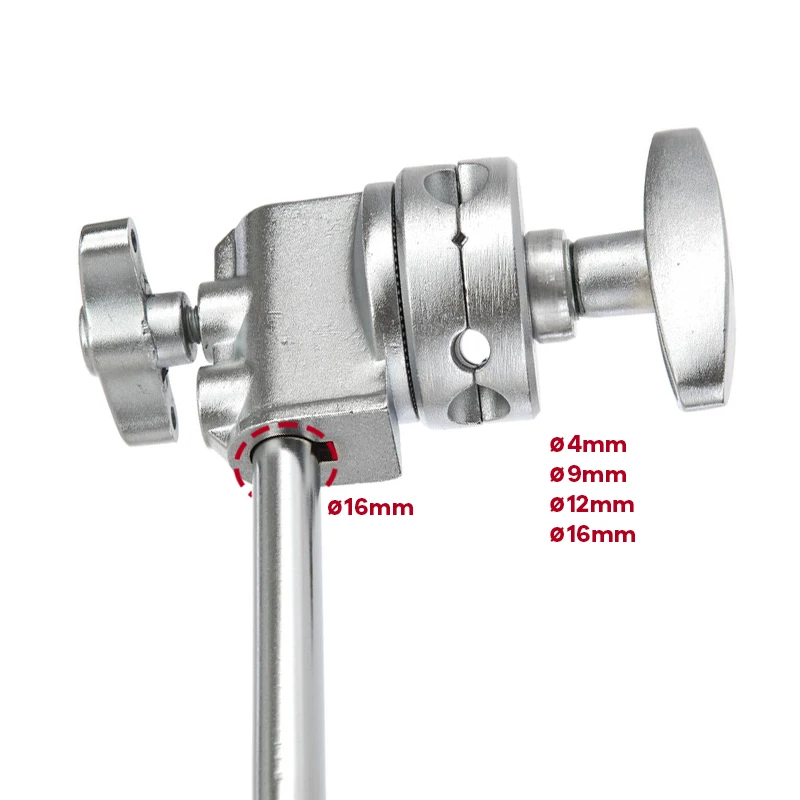 Full Metal Heavy Duty Grip Head for C-Stand Boom Arm Softbox Lights Modifer Photographic Studio Accessories |