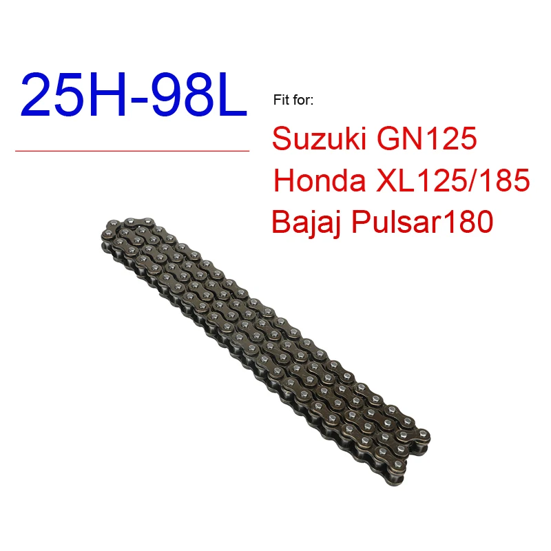 Цепь ГРМ мотоцикла Honda Suzuki Haojue Yamaha Lifan GY6125 GN250 GN125 CBT125 JOG100 AN125 XV250 DY100 JH70 Запчасти
