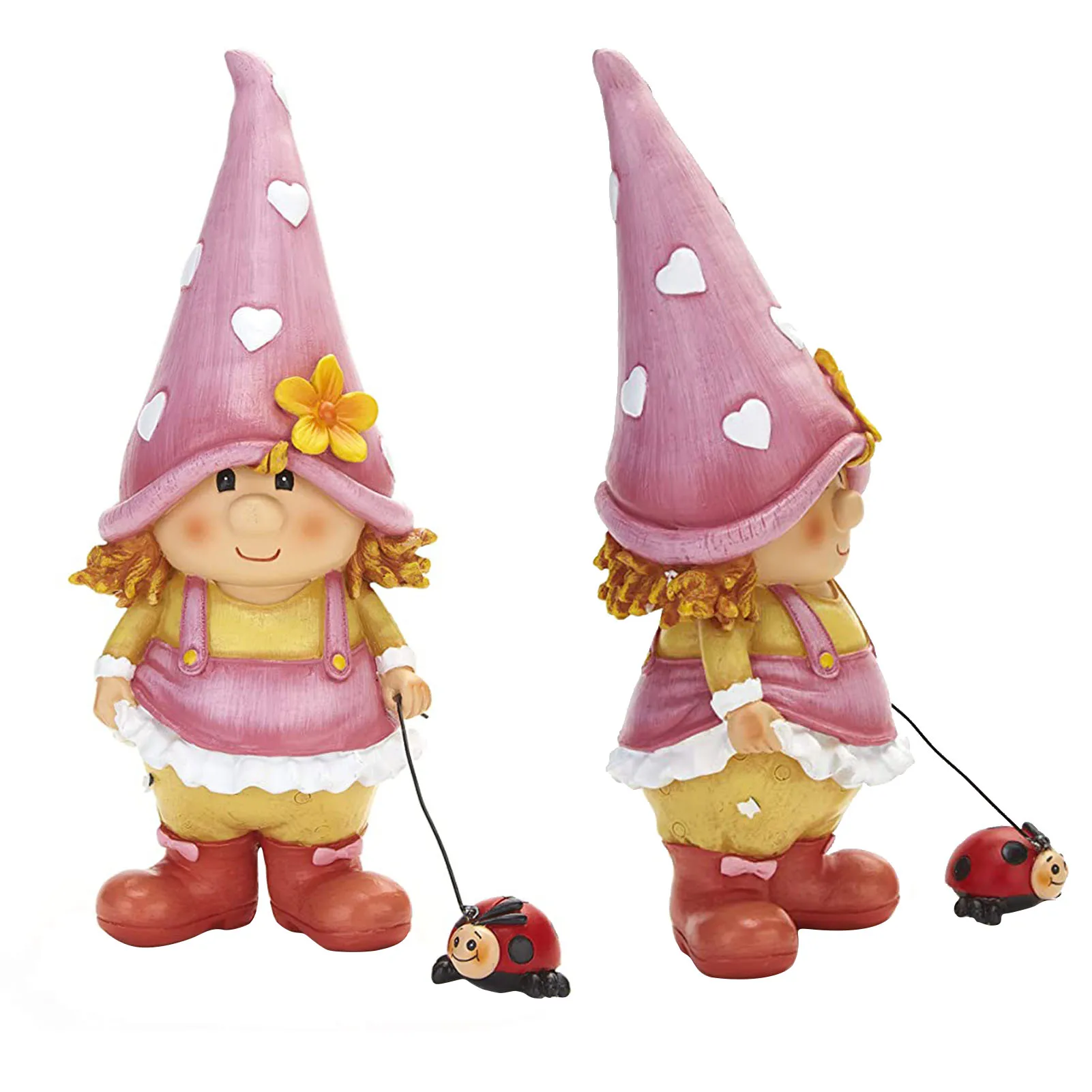 

Садовая уличная декоративная статуя гнома, забавная полимерная садовая статуя, милое ремесло, украшение для сада, подарок на день рождения