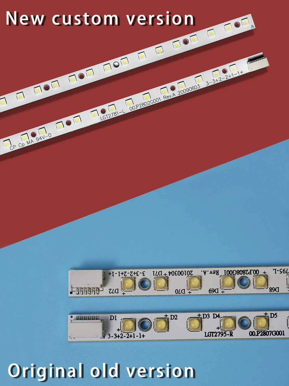 Светодиодная лента для подсветки 310 мм 36 светодиодный Apple 27 дюймов ЖК-дисплей LM270WQ1