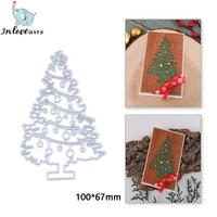inlovearts christmas tree metal cutting dies cut string lamp decoration scrapbook paper craft knife mould blade punch stencils