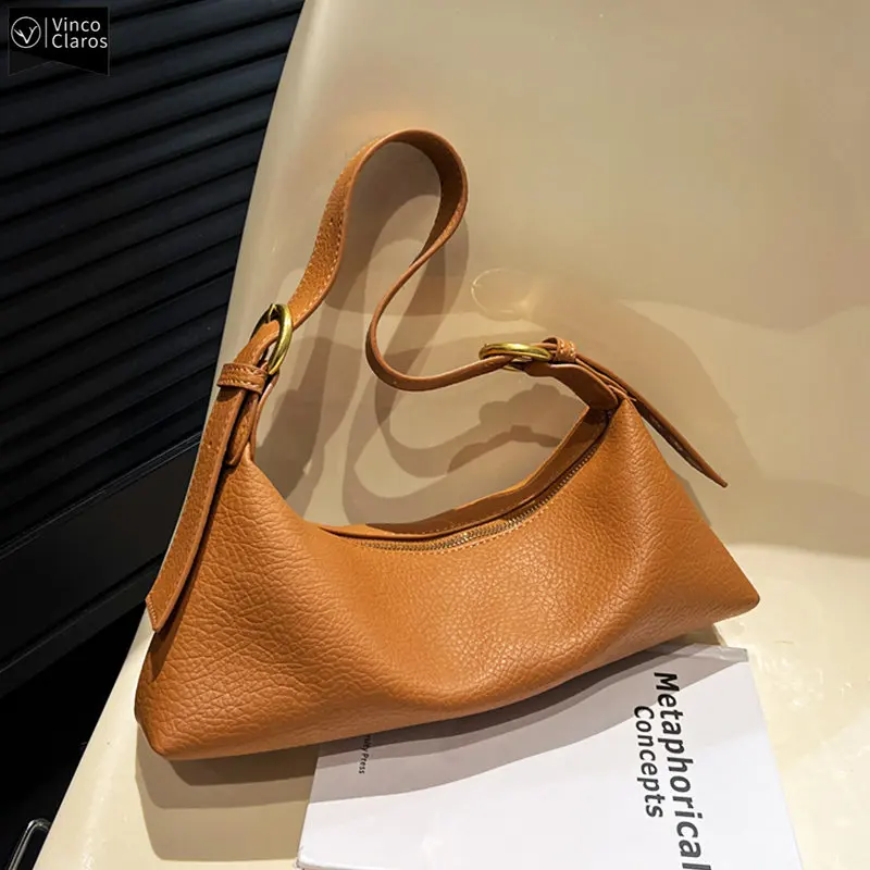 

VC Fashion Soft Leather Women's Shoulder Bag Minimalism Designed Bags Crossbody Bags for Women Female Purses and Handbags 2023