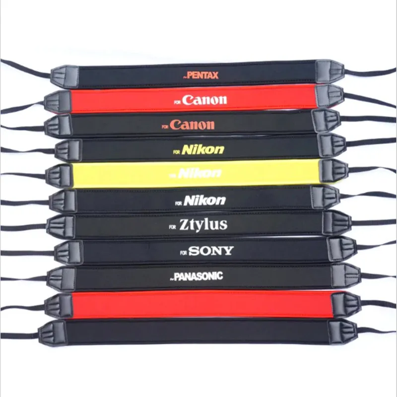 

SLR Camera Neck Shoulder Black Belt Flexible Camera Strap for DSLR Sony Canon Nikon Pentax Panasonic Accessory Parts